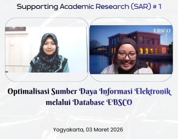 Perpustakaan UIN Sunan Kalijaga Gelar Workshop SAR #1: Dorong Mahasiswa Kuasai Database EBSCO
