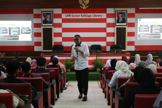 Perpustakaan UIN Sunan Kalijaga Gelar User Education bagi Mahasiswa Baru S1 Tahun Akademik 2026/2027